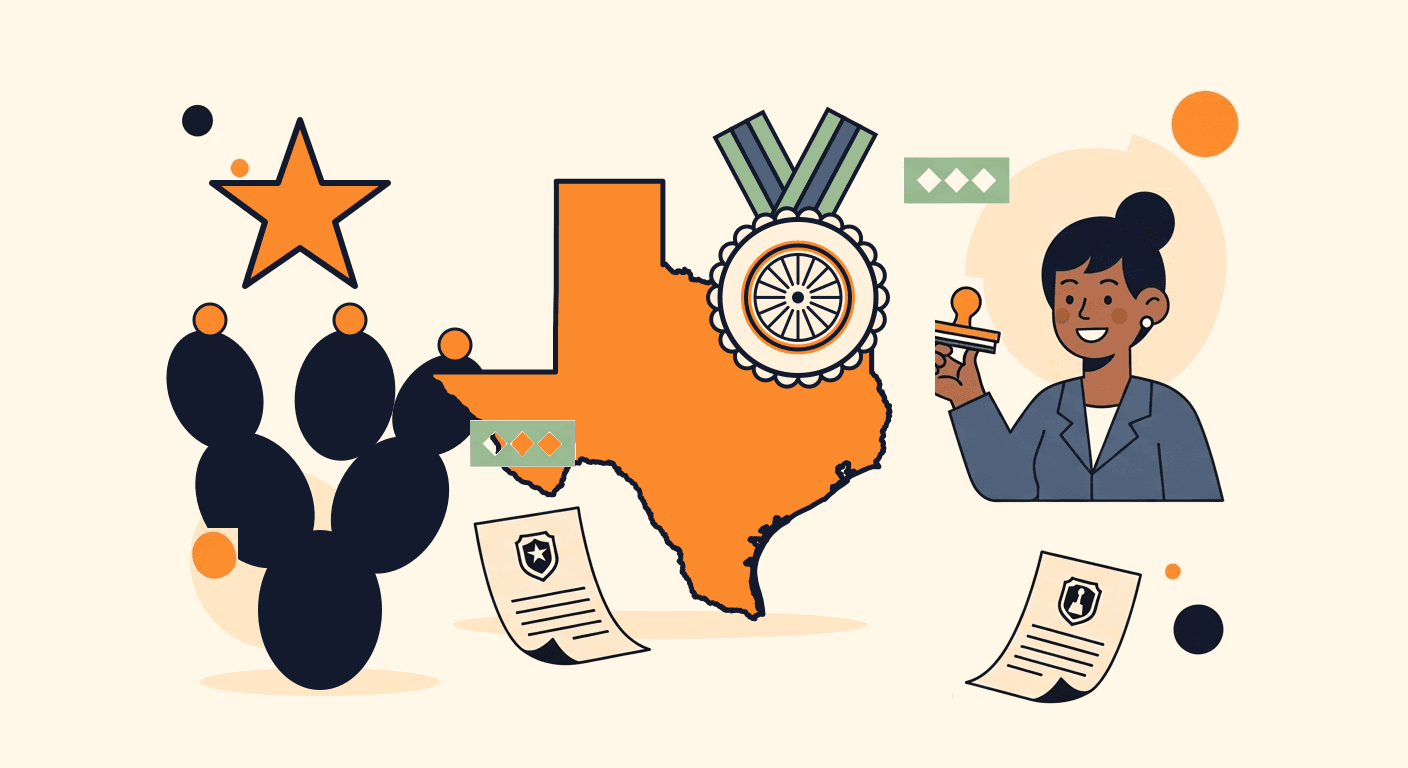 Online notary for Texas city forms
